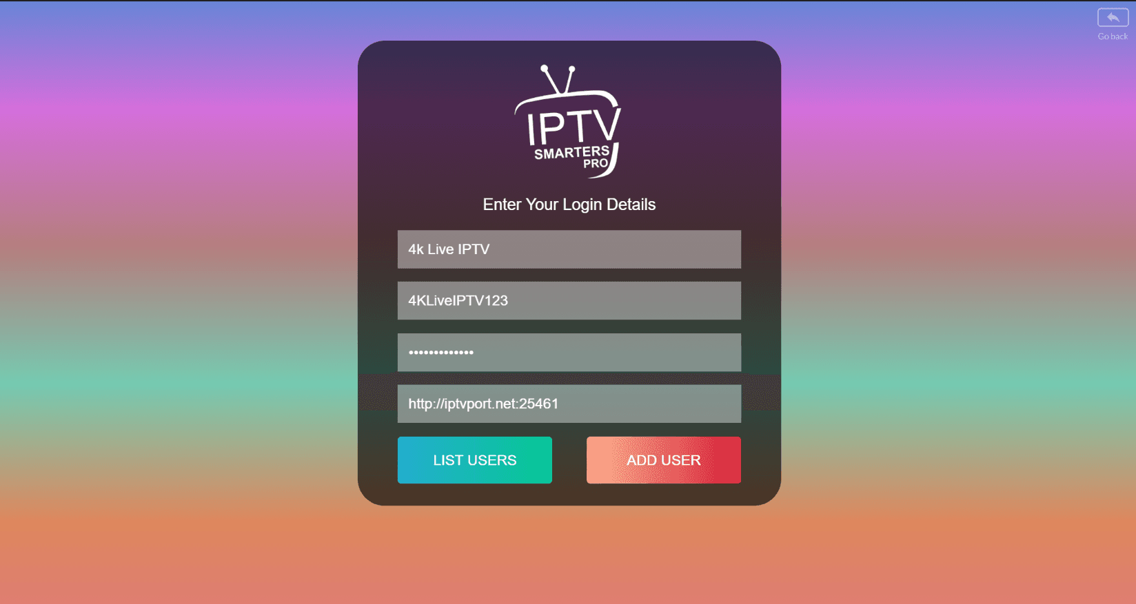 Screenshot for step 2